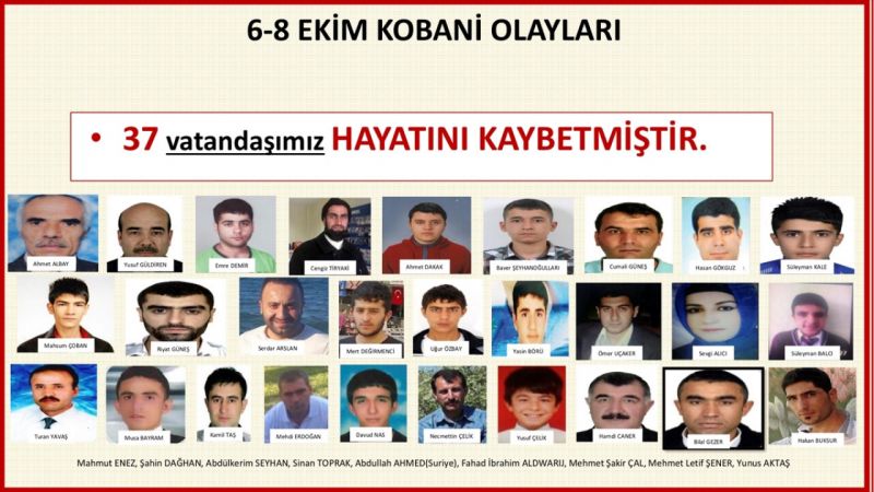 Devlet, "6-8 Ekim Olayları" faillerinin peşini bırakmadı 182