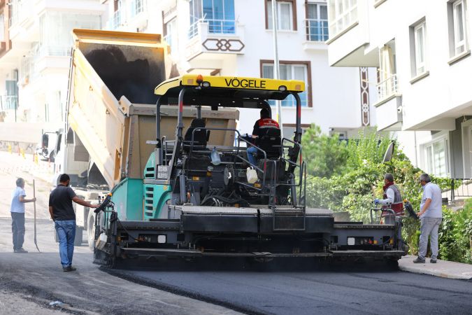 Ankara Keçiören’in tüm mahalleleri asfaltlanıyor 4