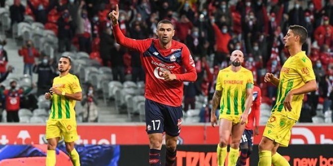 Burak Yılmaz Lille formasıyla ilk golünü attı 1