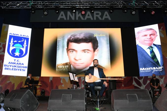 Ankara Büyükşehir’den Neşet Ertaş’a vefa konseri 1