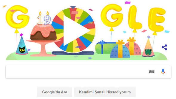 Google, 22. doğum gününü özel tasarımlı logo ile kutluyor 3