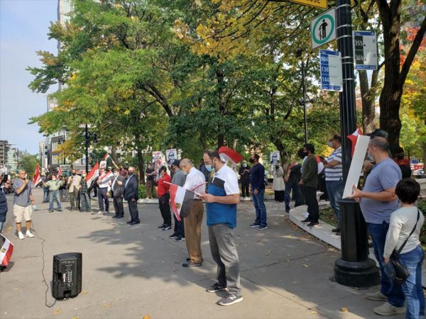 Kanada’da "Sisi defol" gösterileri yapıldı 4
