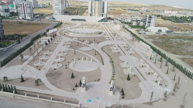 Etimesgut Belediyesi Türk Tarih Parkı ve Müzesi inşaatı devam ediyor - Ankara 2
