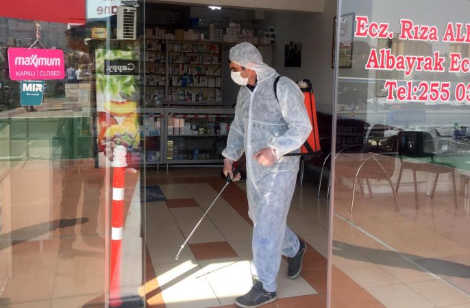 Yenimahalle Belediyesi, dezenfekte işlemlerine hız verdi - Ankara 3