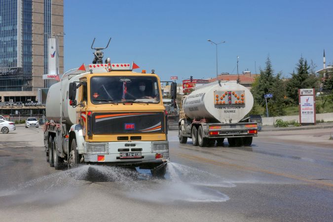 Yenimahalle Belediyesi, dezenfekte işlemlerine hız verdi - Ankara 4