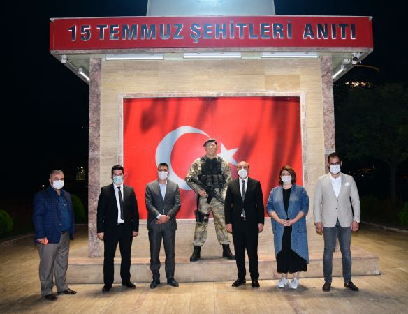 Şehit Ömer Halisdemir'in kardeşinden Mamak Belediyesi’ne ziyaret - Ankara 3