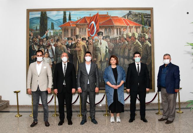 Şehit Ömer Halisdemir'in kardeşinden Mamak Belediyesi’ne ziyaret - Ankara 4