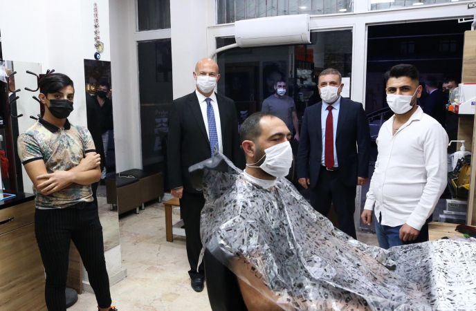 Sincan Kaymakamı Abdullah Küçük ve Başkan Ercan denetime çıktı - Ankara 1