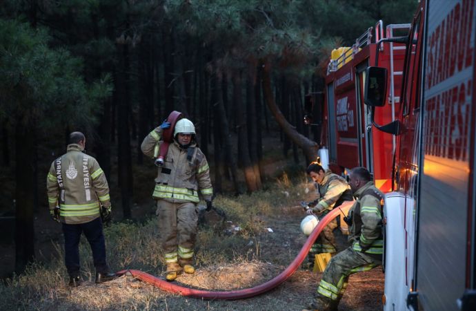Aydos Ormanı'nda yangın! Olay yerine çok sayıda itfaiye ekibi sevk edildi 3