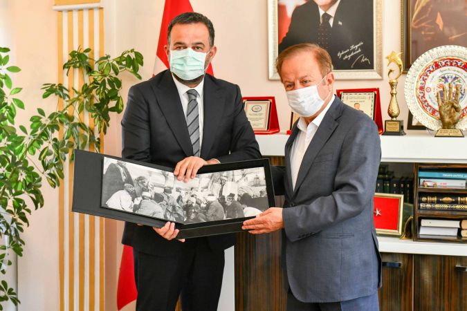 Ankara Kent Konseyi Başkanı Yılmaz, Haymana Belediye Başkanı Turgut ile bir araya geldi 1