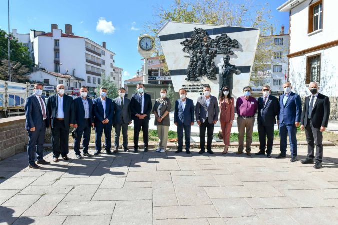 Ankara Kent Konseyi Başkanı Yılmaz, Haymana Belediye Başkanı Turgut ile bir araya geldi 3