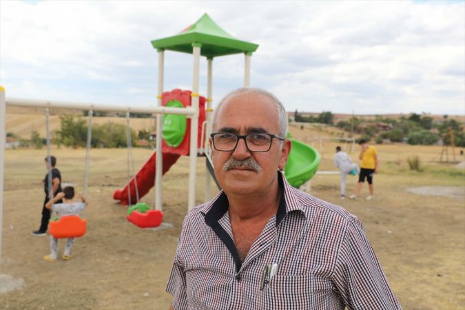 Edirne'nin köylerine çocuk oyun parkları kuruldu 4