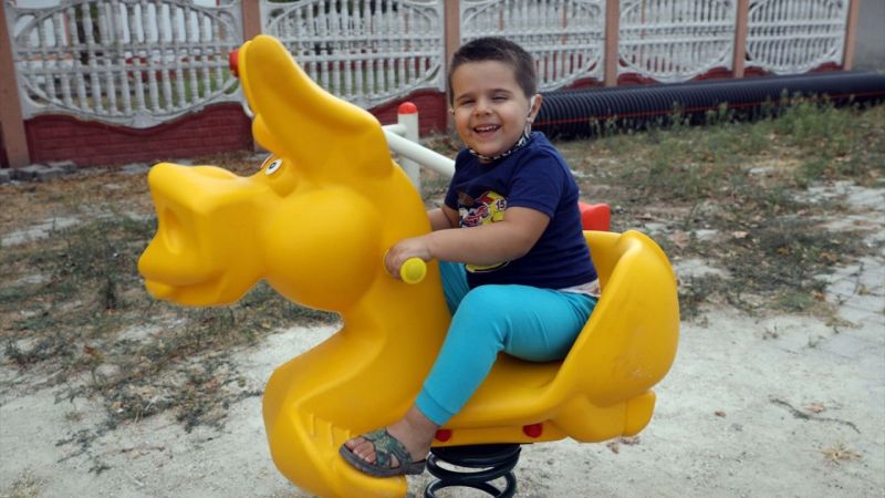 Edirne'nin köylerine çocuk oyun parkları kuruldu 7