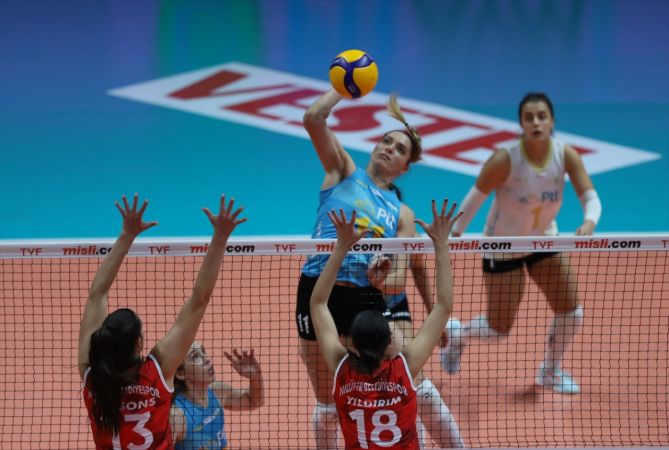 PTT - Nilüfer Belediyespor: 2 - 3 5