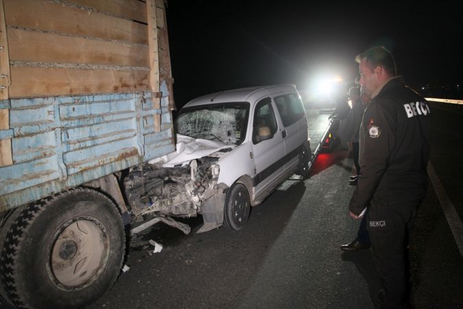 Erzincan'da korkunç kaza: 1 yaralı 1