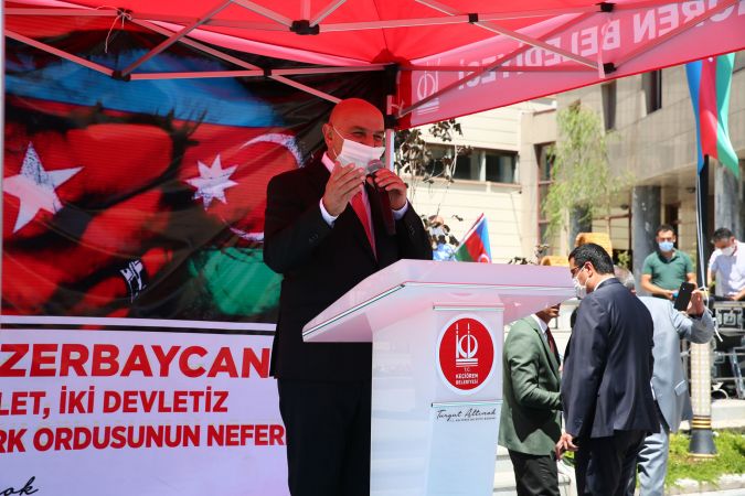 Başkan Altınok: ''Tüm imkânlarımızla can Azerbaycan`ın yanındayız'' 1