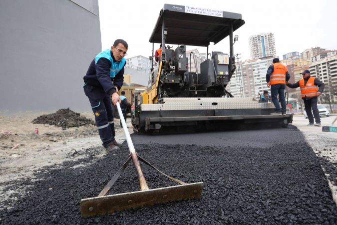 Ankara Yenimahalle’de altyapı çalışmaları sürüyor 6