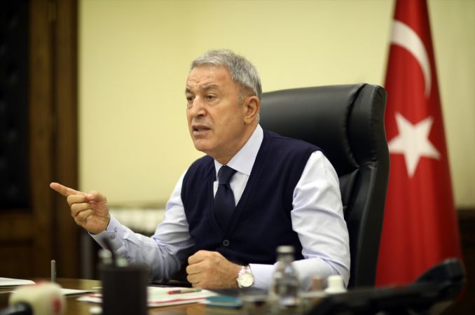 Bakanı Akar: "Ermenistan, masum sivillerin yaşadığı bölgeleri hedef alıyor" 1