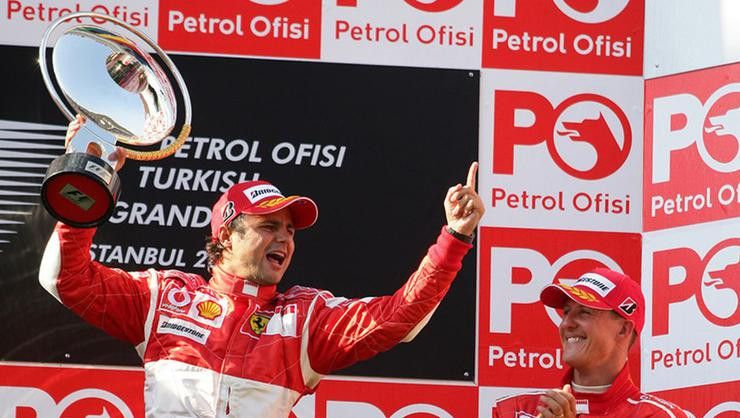 Formula 1 İstanbul'da Felipe Massa, ''Hat Trick'' yaptı 1