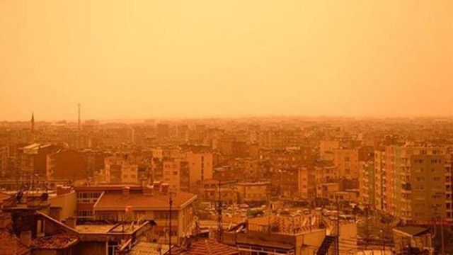 Ankara'da Çöl Tozları Etkili olmuştu! Uzmanlar uyarıyor Çöl tozu, çamurlu yağmura yol açabilir 5