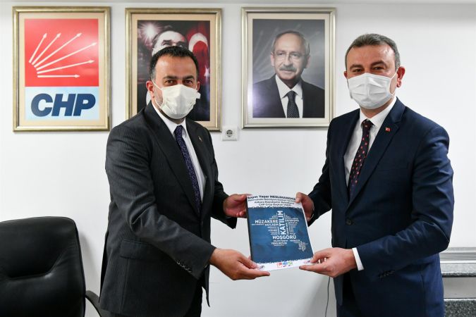 Ankara Kent Konseyi, Başkan Yavaş ve Belediye Meclisi Grup Başkanvekillerini ziyaret etti 5