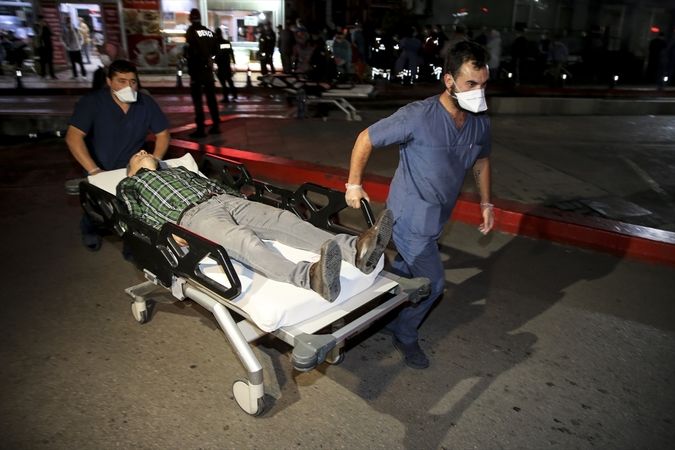 Ankara Dışkapı Hastanesi'nde korkutan yangın! Hastalar Tahliye Edildi... 1