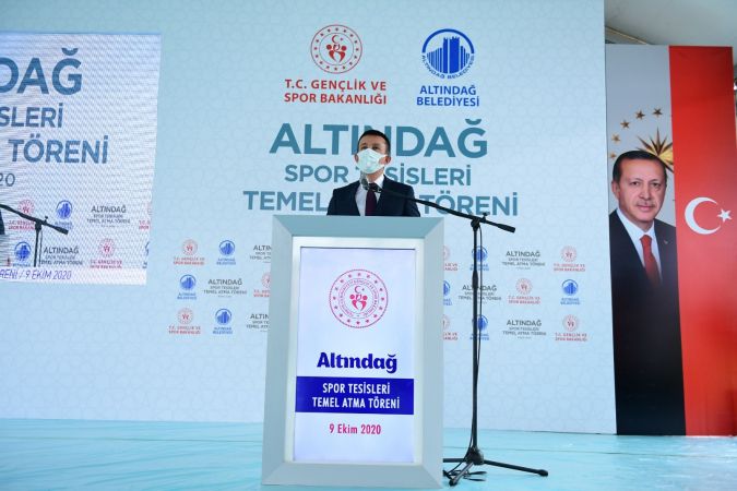 Ankara Altındağ’da inşa edilecek 9 spor tesisinin temelleri coşku dolu bir törenle atıldı 9