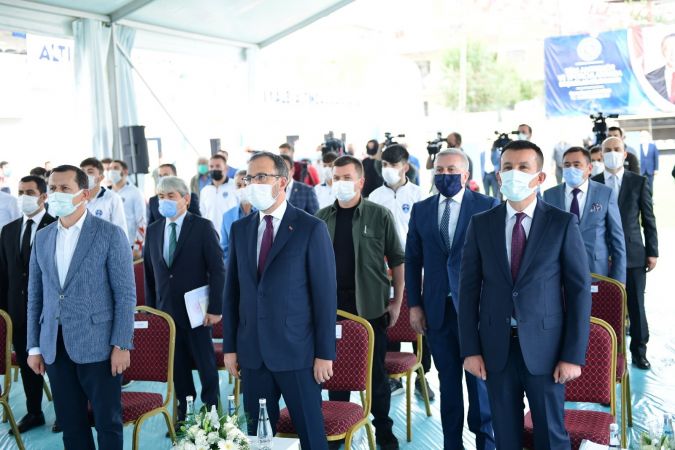 Ankara Altındağ’da inşa edilecek 9 spor tesisinin temelleri coşku dolu bir törenle atıldı 3