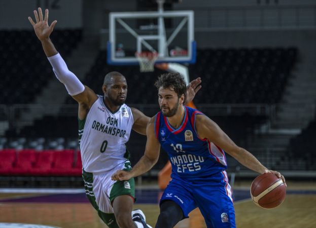 ING Basketbol Süper Ligi: OGM Ormanspor: 76 Anadolu Efes: 115 7