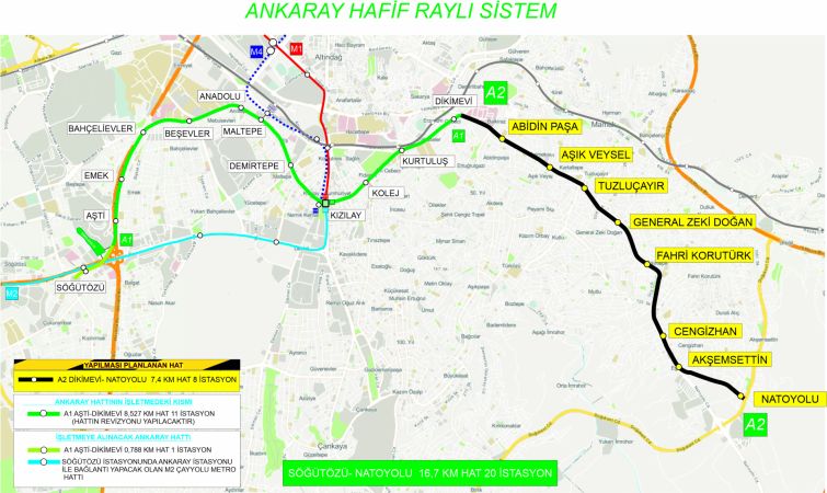 Ankara Büyükşehir Belediyesi Düğmeye Bastı: Dikimevi-Natoyolu Metro Hattı İçin İlk İmzalar Atıldı 5