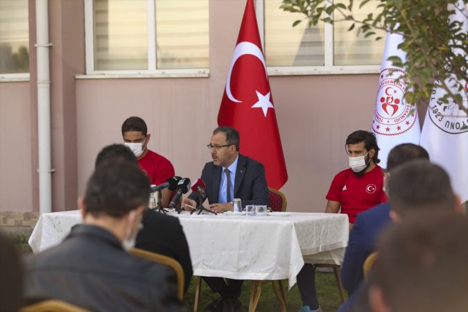 Gençlik ve Spor Bakanı Mehmet Muharrem Kasapoğlu Ankara Elmadağ'da 12