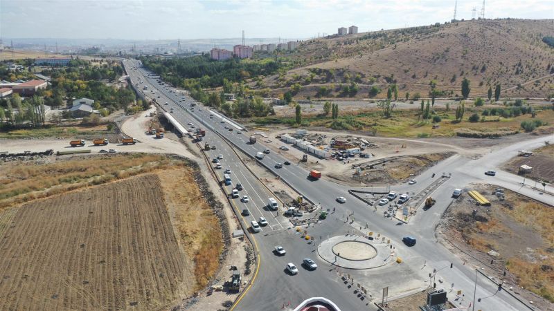 Ankara'ya bu yollar çok yakıştı: Sincan OSB-Yenikent Sanayi Sitesi arası trafiğe açıldı 11