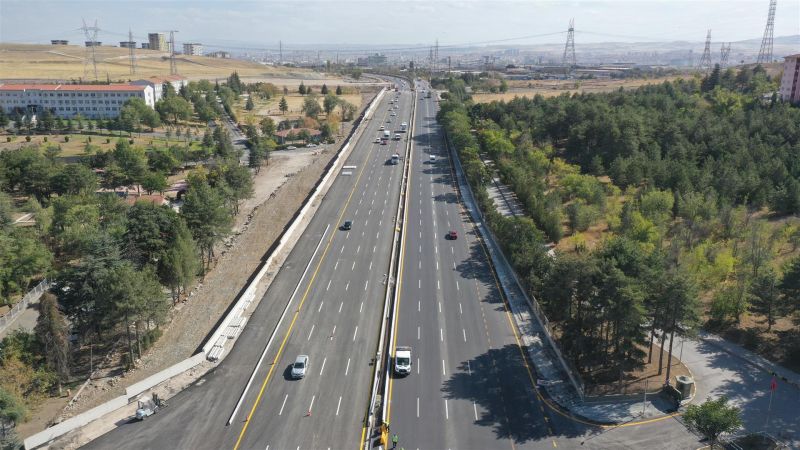 Ankara'ya bu yollar çok yakıştı: Sincan OSB-Yenikent Sanayi Sitesi arası trafiğe açıldı 13