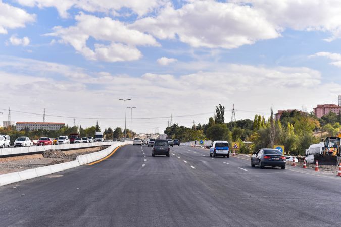 Ankara'ya bu yollar çok yakıştı: Sincan OSB-Yenikent Sanayi Sitesi arası trafiğe açıldı 14