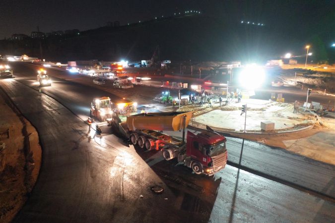 Ankara'ya bu yollar çok yakıştı: Sincan OSB-Yenikent Sanayi Sitesi arası trafiğe açıldı 9
