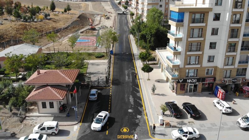 Ankara Pursaklar’da Sokaklar Birer Birer Asfaltlanıyor 2