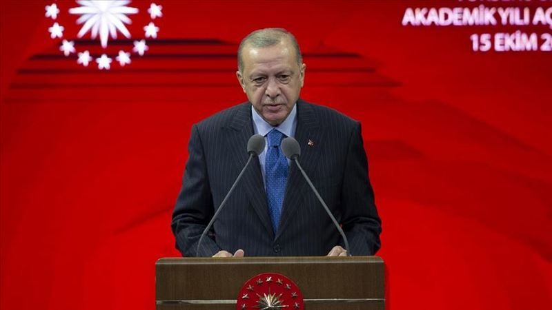 Cumhurbaşkanı Erdoğan: ''En kısa sürede yükseköğretimde de yüz yüze eğitim öğretimi başlatmayı hedefliyoruz'' 1