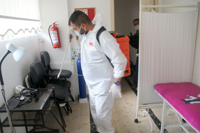 Ankara Çankaya'da koronavirüs ile mücadele devam ediyor 3