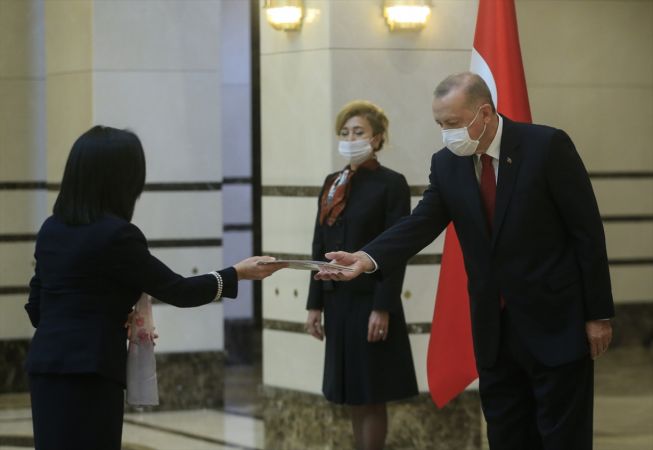 Cumhurbaşkanı Erdoğan'ın kabulü 1