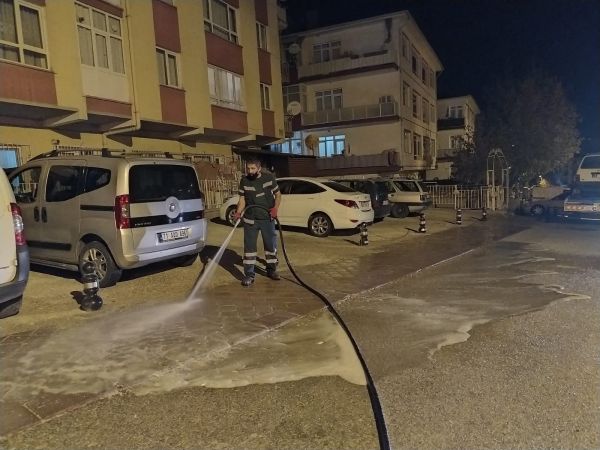 Ankara Keçiören’in tüm sokakları haftada bir kez yıkanıyor 4