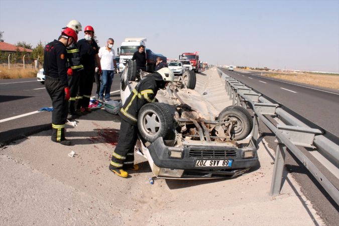 Aksaray'da korkunç kaza: 2'si çocuk 4 yaralı 1