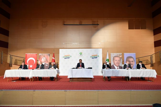 Ankara Mamak Belediye Başkanı Köse, 64 mahalle muhtarıyla bir araya geldi 2