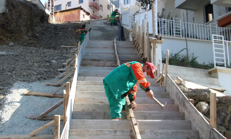 Ankara Kırkkonaklar’a yeni merdivenli yol 1