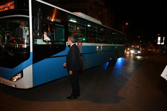 Ankara Mamak’ta Covid-19 Tedbirlerine Yönelik Gece Denetimi 8