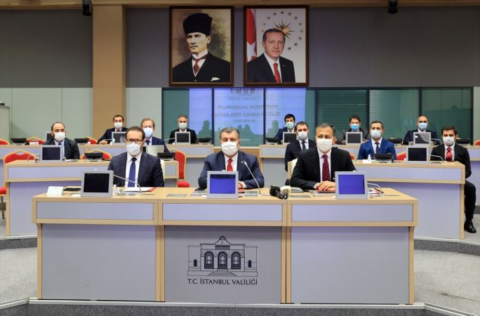 İstanbul İl Filyasyon Çalışmaları Takip Kurulu, Sağlık Bakanı Koca başkanlığında toplandı 3