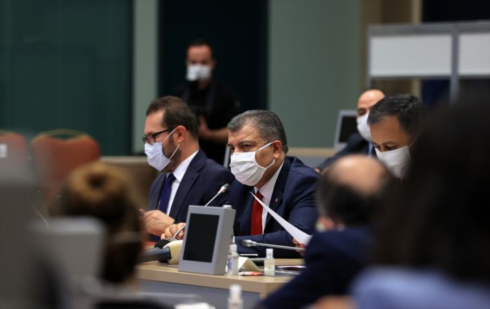 İstanbul İl Filyasyon Çalışmaları Takip Kurulu, Sağlık Bakanı Koca başkanlığında toplandı 8