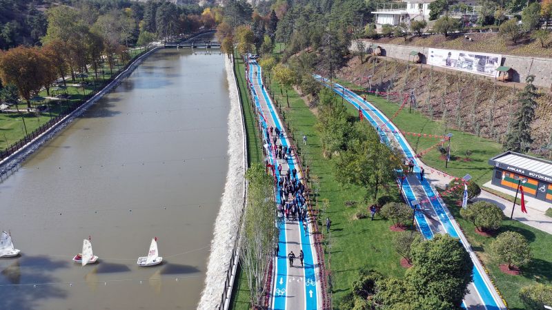 Ankara Büyükşehir Belediye Başkanı Yavaş, Çubuk-1 Barajı Rekreasyon Alanı'nı tanıttı 12