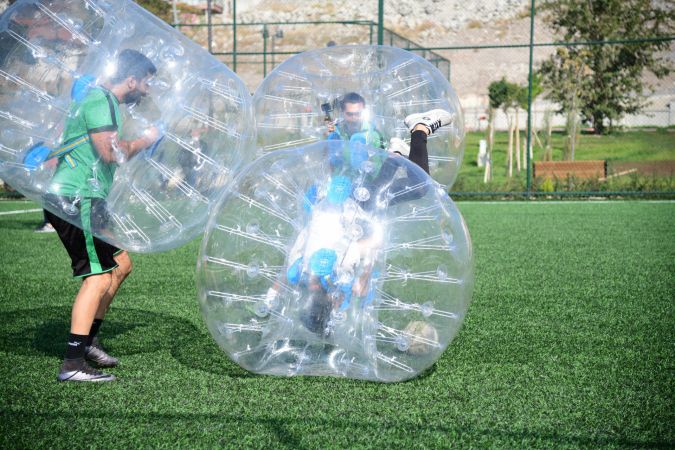 Ankara'da Mamaklı gençler Balon Futbolu ile tanıştı 2