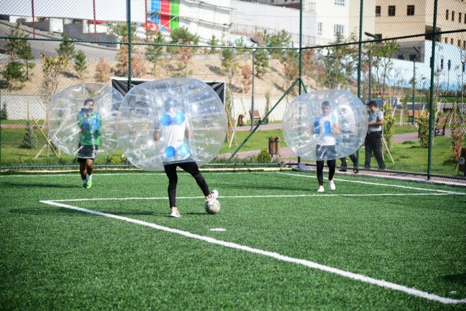 Ankara'da Mamaklı gençler Balon Futbolu ile tanıştı 4