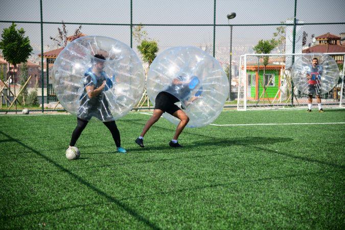 Ankara'da Mamaklı gençler Balon Futbolu ile tanıştı 7